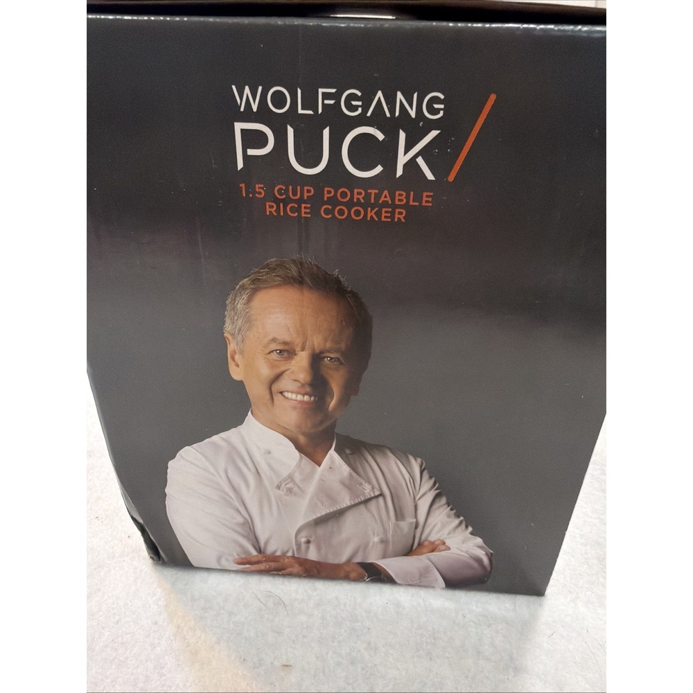 Wolfgang Puck Rice Cooker Mini Portable Travel 1.5 Cup Model SWPMRCS070IT  **NEW - Picture 3 of 8